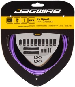 Jagwire Kit Cavi Freno Sportivi Universali, Viola - Foto 1 di 3