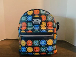 Lougefly Pokémon Kanto Starter Mini-Backpack - Entertainment Earth LOUNGEFLY - Picture 1 of 2