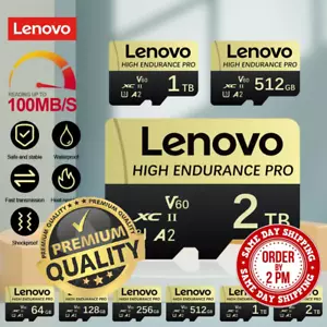 MicroSD Memory Card Class 10 - A2 High Speed 32GB 64GB 128GB 256GB 512gb 1TB 2TB - Picture 1 of 19