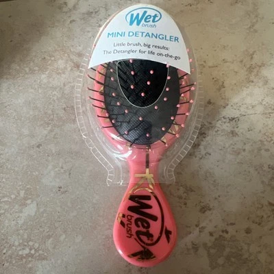 Wet Brush Mini Detangler Little Brush Big Results 5.5" Hair Brush 1pc BWR832TRIA - Image 1 of 2