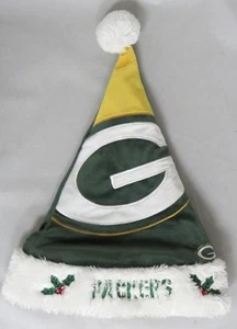 Forever Collectibles : Green Bay Packers Logo NFL Santa Hat NFL Football (EX) - Picture 1 of 5