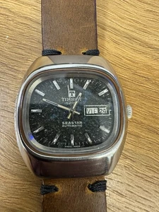 Vintage Men’s TISSOT Seastar Square Dial Automatic cal. 2571 For Repair - Picture 1 of 8