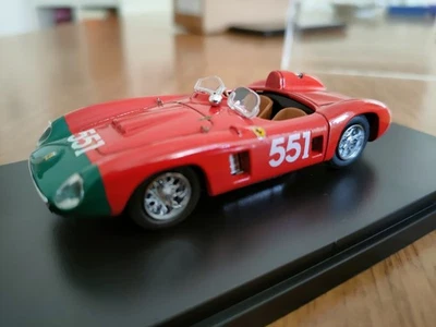 FERRARI 1 43 860 MONZA N.551 2 ° MILLE MIGLIA 1956 P.COLLINS-L.KLEMENTASKI - Immagine 1 di 4