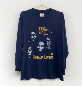 T-shirt maglietta vintage O Jays con Gerald Levert Rap taglia XL stivale manica lunga - Foto 1 di 8