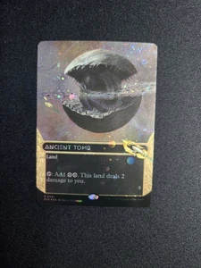 Ancient Tomb (0091) (Borderless) (Galaxy Foil) Edge of Eternities - PACK FRESH!! - Picture 1 of 9