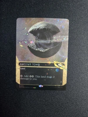 Ancient Tomb (0091) (Borderless) (Galaxy Foil) Edge of Eternities - PACK FRESH!! - Image 1 of 4