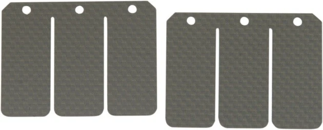 Cañas Boyesen de fibra de carbono #SSC-014 para Kawasaki KDX200/KDX220R/KX125 Foto 1 de 1