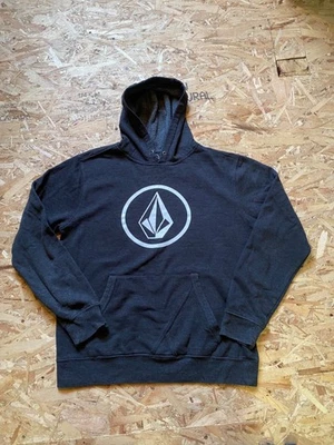 Dark Grey Volcom Graphic Hoodie Large Regular fit - Image 1 of 4