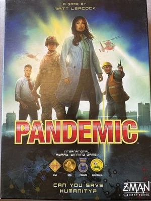 Pandemic 2013 Board Game 2nd Edition With Characters Checked And Complete Rare - Image 1 of 4