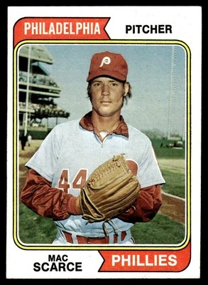 1974 Topps **C** Mac Scarce Philadelphia Phillies #149 - Image 1 of 2