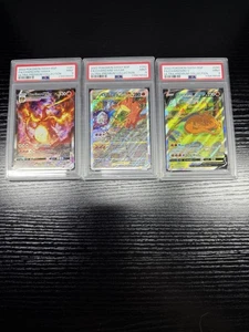 Charizard UPC Promo Cards -  SWSH260 SWSH261 & SWSH262 Set PSA 9 Sequential  - Picture 1 of 2