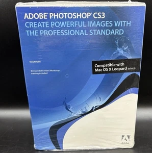 Adobe Photoshop CS3 für Mac Teile-Nr. 13102574 - Brandneu & Versiegelt - Bild 1 von 9