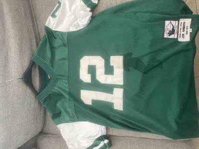 Camiseta deportiva Mitchell And Ness Joe Namath 1965-1977 retro de los New York Jets Foto 1 de 3