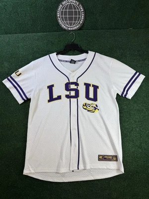 Camiseta deportiva de béisbol para hombre Colisseum LSU Tigers Free Spirited malla talla XL NUEVA SIN ETIQUETAS Foto 1 de 4
