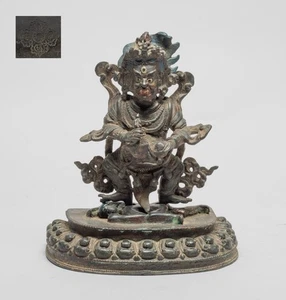 17C Ming/Qing Tibet Buddha Sculpturee, 明清藏式銅佛造像 - Picture 1 of 8