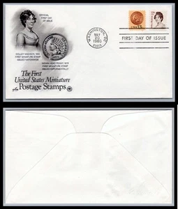 US FDC # 1822 15c Dolley Madison ArtCraft / PCS S.Cancel 1980, 9Q913 - Picture 1 of 1