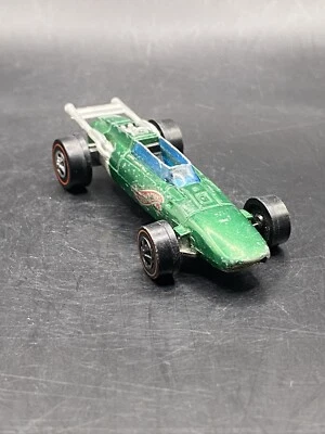 风火轮 Redline Indy Eagle Green HK 复古收藏品玩具赛车 — 第 1/4 张图片