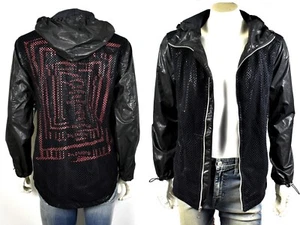 Chaqueta anorak True Religion de malla en contraste con cremallera completa para hombre - 100249 - Imagen 1 de 7