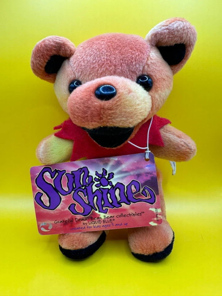 Sunshine Grateful Dead Bean Bear by Liquid Blue 1998
