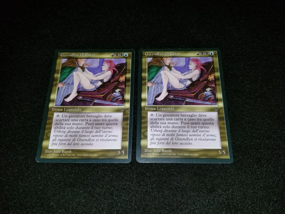 MTG 1x Legends multicolor rare LP Italian FBB Gwendlyn Di Corci - ships w/ track - Image 1 of 2