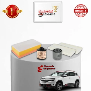 KIT TAGLIANDO 4 FILTRI CITROEN C5 AIRCROSS 2.0 DIESEL 130KW 177CV DAL 2018 -> - Imagen 1 de 1