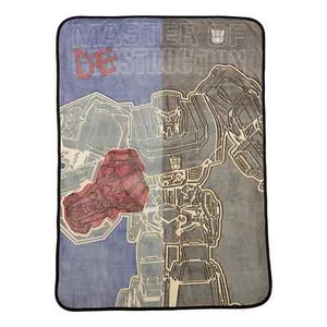 TRANSFORMERS GLOW IN THE DARK THROW 46" X 60" - Picture 1 of 1
