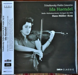ANALOGPHONIC SWR MUSIC TCHAIKOVSKY "Violin Concerto" IDA HAENDEL 180g SEALED - Imagen 1 de 2