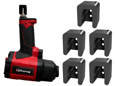 JKSERVICES Soporte de pared para aire comprimido 1/4 acoplamiento aparatos herramienta accesorios organización