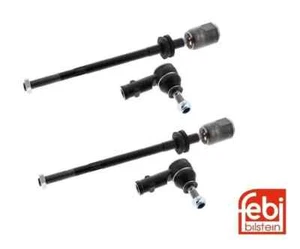 Pair Set 2 Front Steering Tie Rod End Assemblies Febi For VW Jetta Rabbit Pickup - Bild 1 von 1