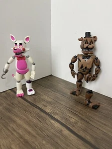 2016 Funko Five Nights at Freddy's Nightmare & Funtime Foxy 5" FNAF Leg Broken - Picture 1 of 20