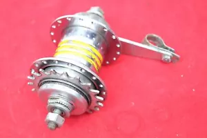 Vintage Bendix Automatic 2 Speed Kick Back B Hub Yellow 36 Hole Tandem 19 Tooth - Picture 1 of 10