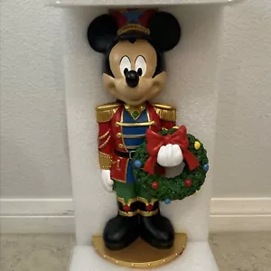 Disney Mickey Mouse Nutcracker 15 Inch Decoration Christmas Holiday Brand New - Picture 1 of 6