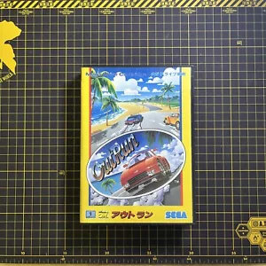 SEGA MEGADRIVE MEGA DRIVE MD OUTRUN NTSC-J Japanese Complete Manual Boxed - Picture 1 of 6