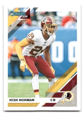 Josh Norman 2019 Donruss FOOTBALL #152 Washington Redskins - Image 1 of 2