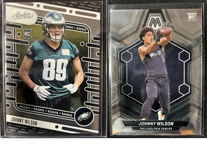 2024 Panini Mosaic & Absolute Johnny Wilson ROOKIE - Philadelphia Eagles - Picture 1 of 5