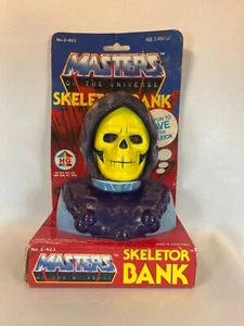 1984 Masters Of The Universe Skeletor Coin Bank Rare NEW in Original Package! - Picture 1 of 5