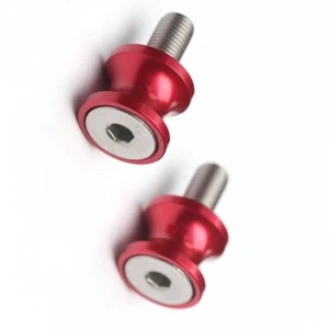 Red XP 8MM Racing Swingarm Spools Kit For Kawasaki ZX-6R 636 19 20 - Picture 1 of 5