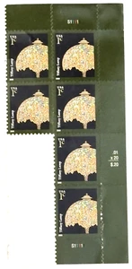 2003 United States Postage-Beautiful-Tiffany Lamp-1 cent stamp-Hinged (6) - Picture 1 of 5
