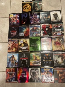 Lot Of 27 Ultra HD 4K BLU-RAY'S MOVIES ALL 4K Ultra HD With BLURAY inside - Picture 1 of 6