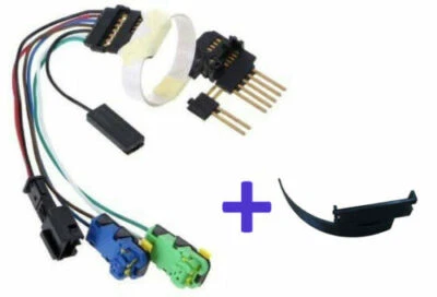 Cable plano FFC + CONECTORES anillo AirBag Renault Megane 2  scenic - Imagen 1 de 3