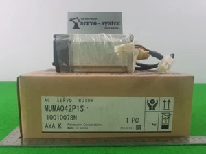 PANASONIC AC SERVO MOTOR MUMA042P1S (NEW IN BOX) DHL INT'L SHIPPING - Picture 1 of 10