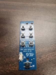Replacement Button Board for ONN TV Model 100012590 Part JUC7.820.00257497 - Picture 1 of 1