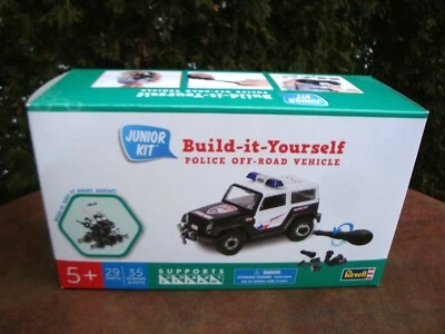 Build-it-Yourself Police Off-Road Model Kit -1:20 scale by Revell #45-1010 NIB  - Image 1 of 4
