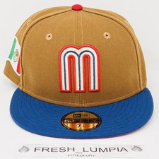 Mexico Hat World Baseball Classic New Era Fitted Size 7 1/8 Mexican Beisbol WBC