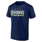 Men's Seattle Seahawks T-Shirt - Navy S-5XL