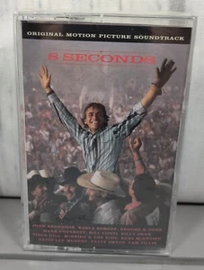 8 Seconds 1994 Original Movie Soundtrack Cassette - Bill Conti - Columbia House. - Picture 1 of 3