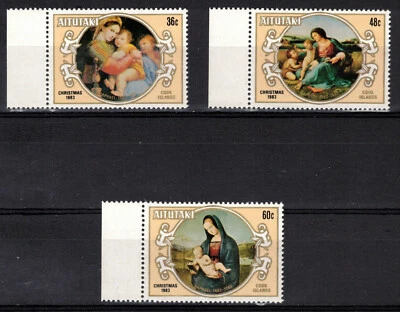 AITUTAKI Scott 315-7 Stanley Gibbons 470-2 Mint NH - Image 1 of 2