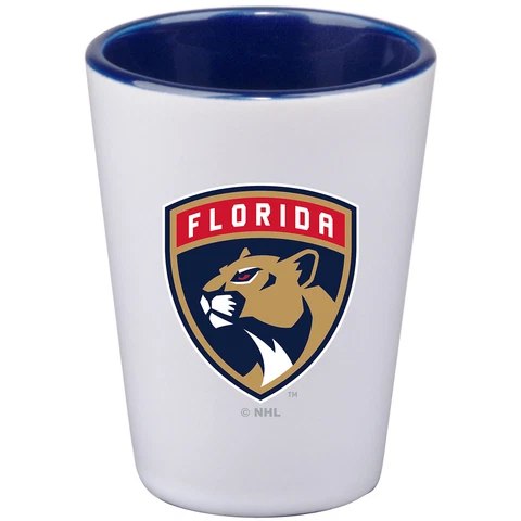 Florida Panthers 2oz. Inner Color Shot Glass Cover