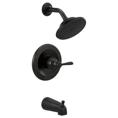 Kit de molduras de ducha para bañera Peerless Elmhurst bronce frotado con aceite restaurado Foto 1 de 4