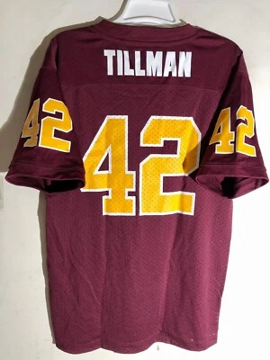 CAMISETA ADIDAS NCAA ARIZONA STATE SUN DEVILS PAT TILLMAN BORGOÑA TALLA XL Foto 1 de 2